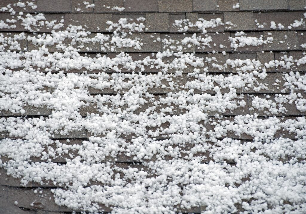 Hail on the Roof: